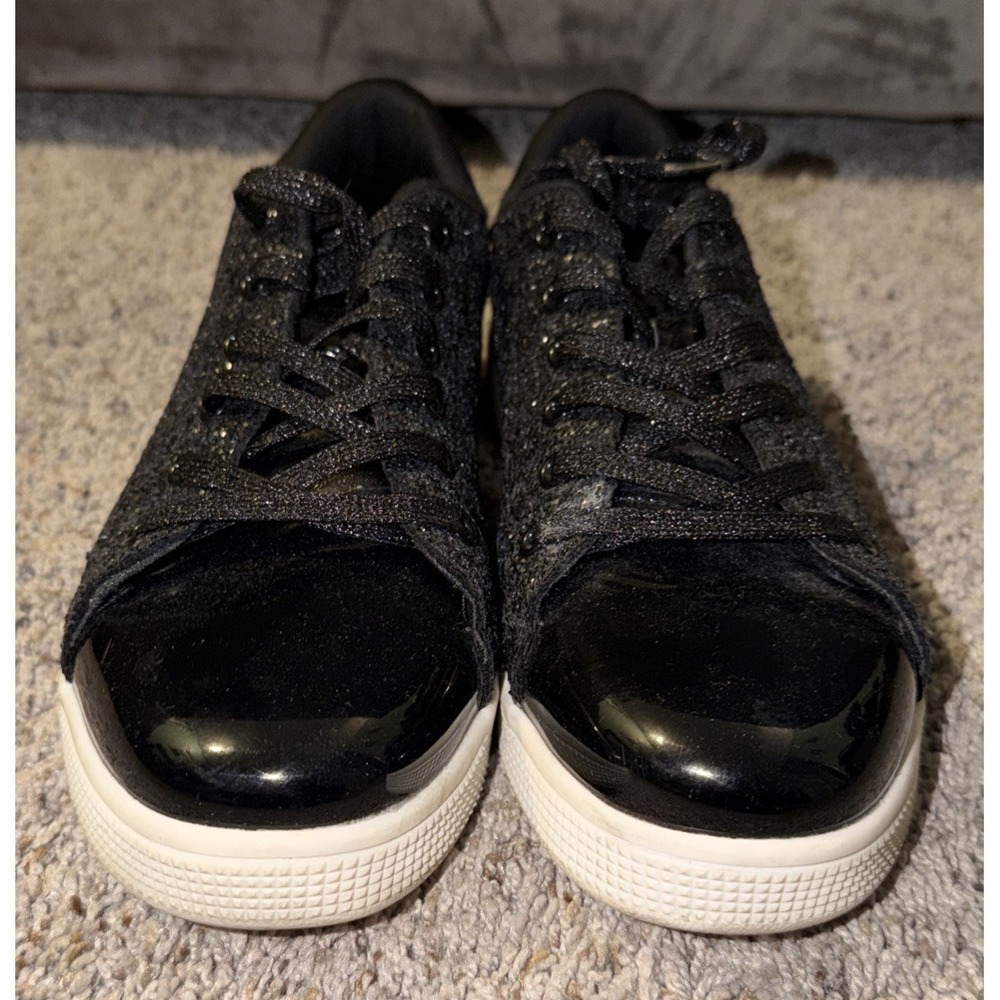 FreeWalk Air Cooled Foam‎ Sparkled Black tennis  Sneaker Memory Foam Sz 8 1/2